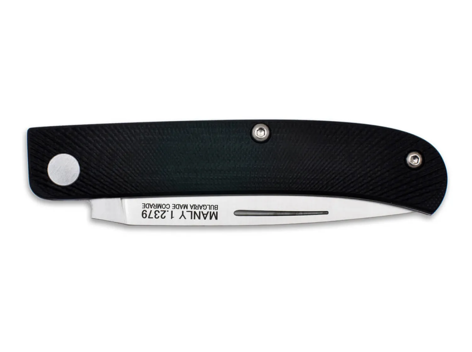 Manly Comrade D2 Black - Knives Butterfly
